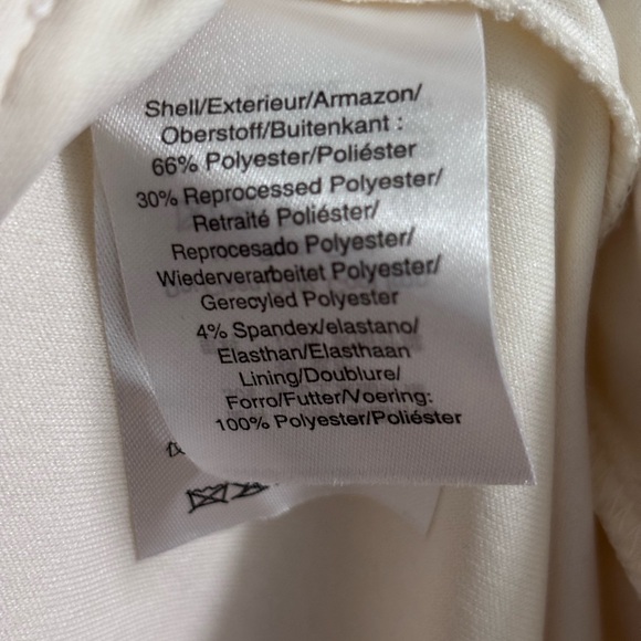 DKNY-NWT Women's Zip-Detail Mock-Neck Long-Sleeve Dress-0270 - Picture 6 of 7